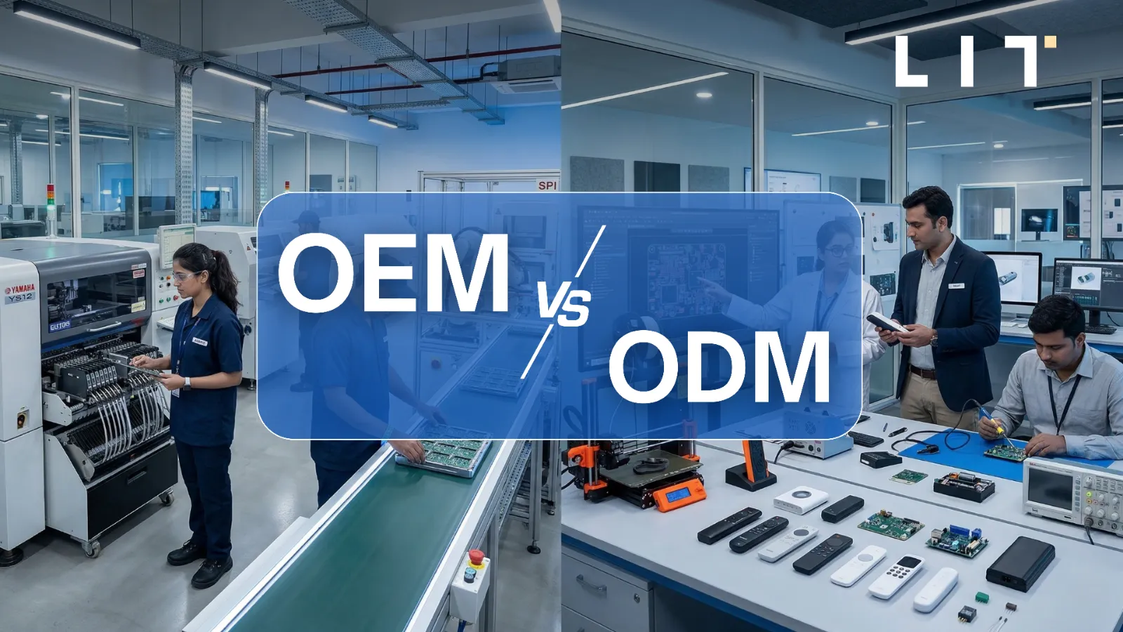 What Is OEM vs ODM Manufacturing? A Practical Guide for Electronics Brands