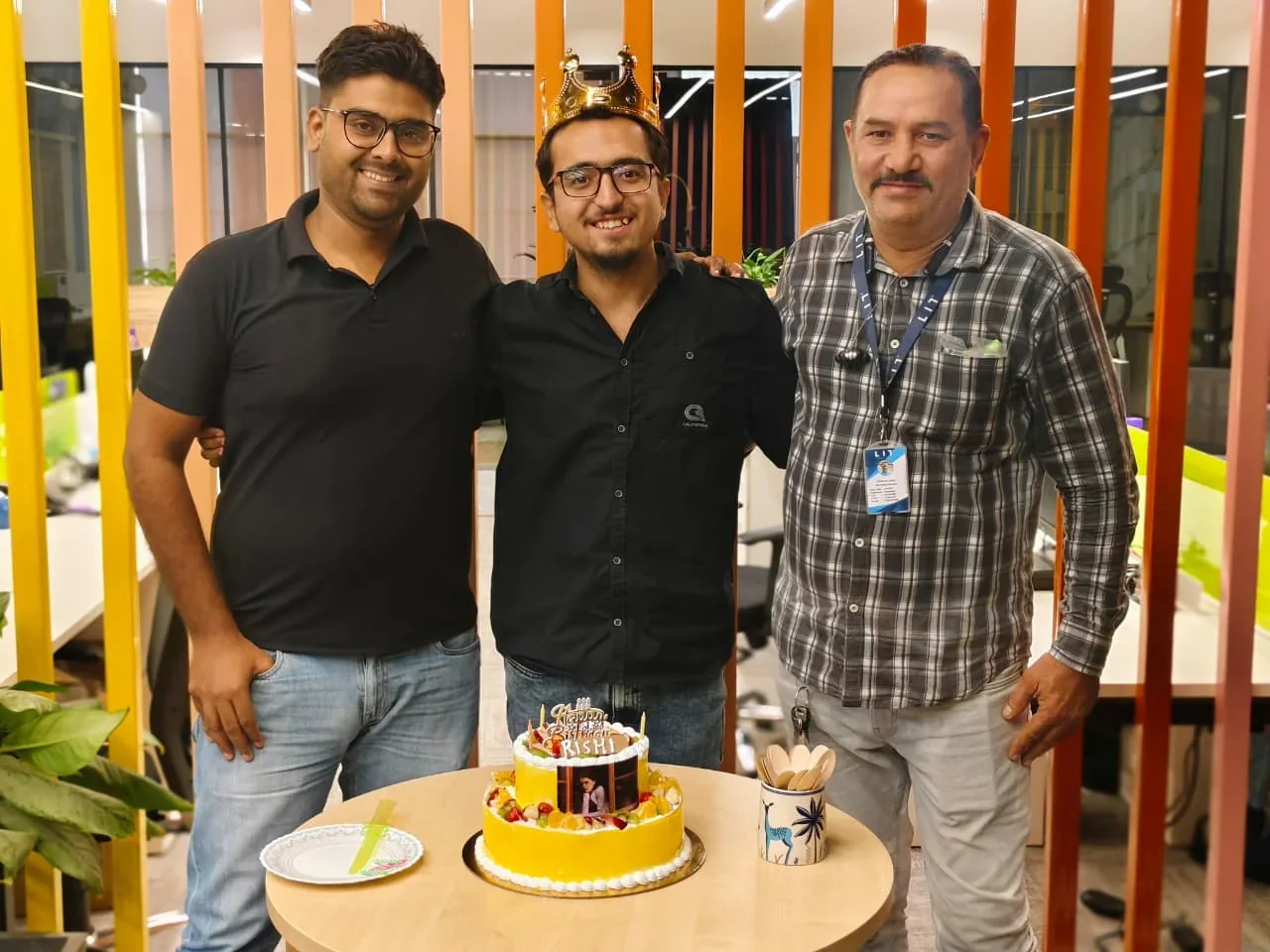 Birthday celebration moments