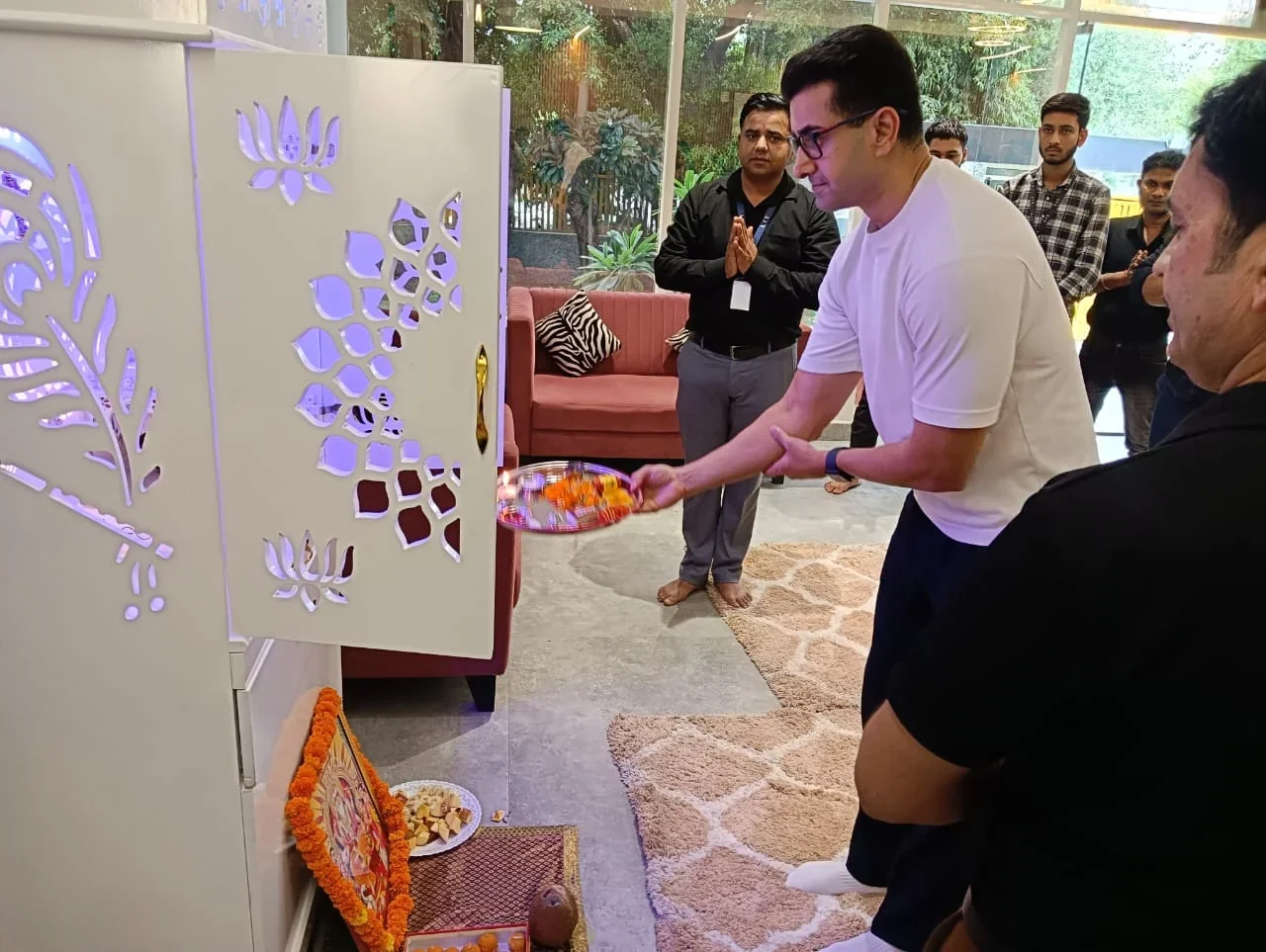 Vishwakarma pooja offerings
